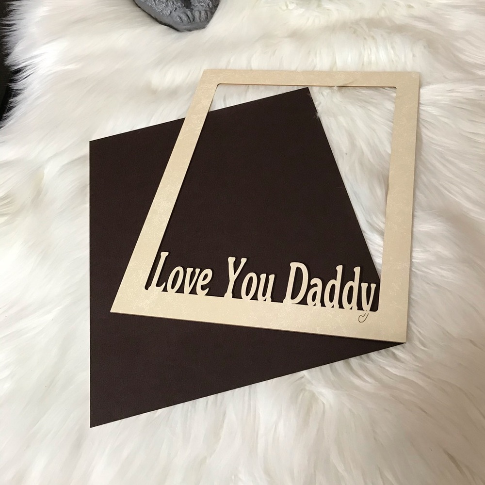 Picture Frame Love You Daddy 8x10 - Picture 2 of 12